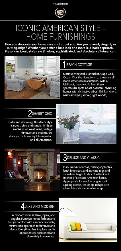 Home furnishing styles
