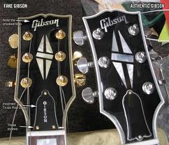 How to tell your Gibson guitar is fake